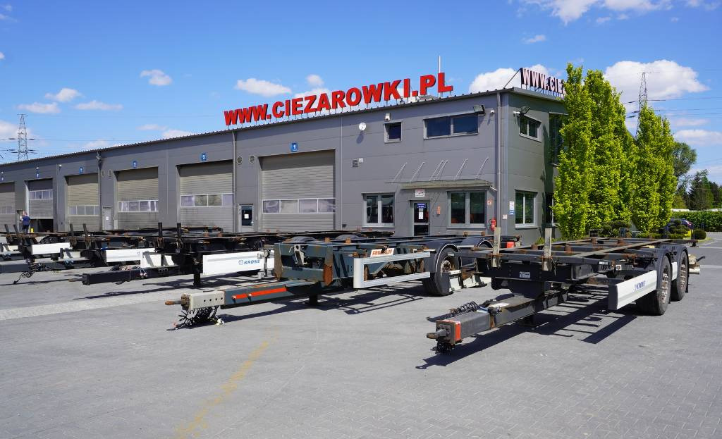 KRONE Trailer Krone BDF / 18 t - Containersläp/ Växelflaksläp: bild 2 KRONE Trailer Krone BDF / 18 t - Containersläp/ Växelflaksläp: bild 2