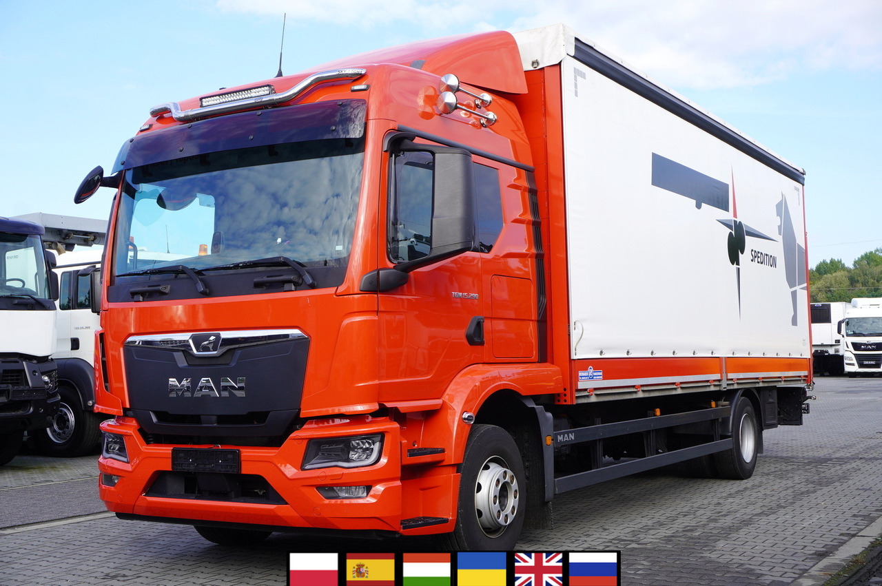 MAN TGM 15.290 / Curtainsider 17 EPAL / 2022 - Kapellbil: bild 1 MAN TGM 15.290 / Curtainsider 17 EPAL / 2022 - Kapellbil: bild 1