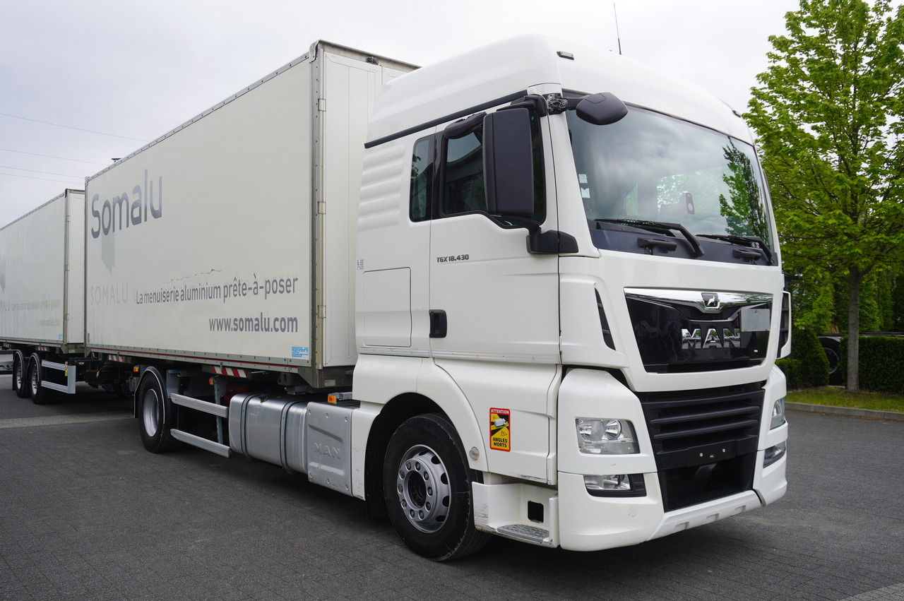 MAN TGX 18.430 / 18 EPAL box / Fruehauf 18 EPAL box trailer / 2021 - Lastbil med skåp: bild 5 MAN TGX 18.430 / 18 EPAL box / Fruehauf 18 EPAL box trailer / 2021 - Lastbil med skåp: bild 5