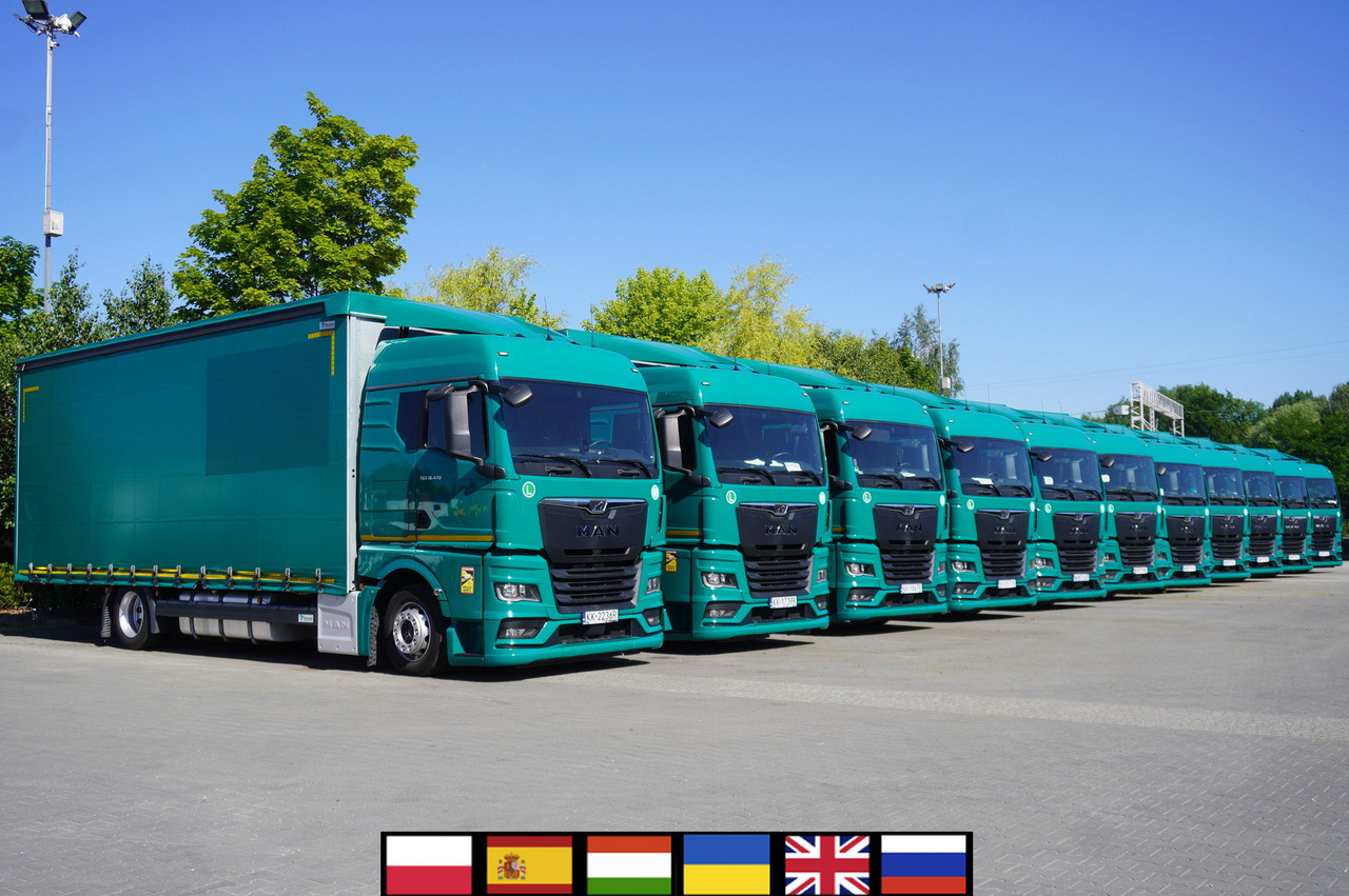 MAN TGX 18.470 / 2022 / Curtainsider 19 EPAL / Retarder / 15 units - Kapellbil: bild 1 MAN TGX 18.470 / 2022 / Curtainsider 19 EPAL / Retarder / 15 units - Kapellbil: bild 1