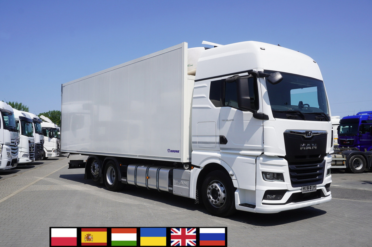 MAN TGX 26.470 / 2022 / Krone Refrigerator 40 EPAL Multitemp Dopplestock / Carrier Supra 950 MT - Kylbil lastbil: bild 1 MAN TGX 26.470 / 2022 / Krone Refrigerator 40 EPAL Multitemp Dopplestock / Carrier Supra 950 MT - Kylbil lastbil: bild 1