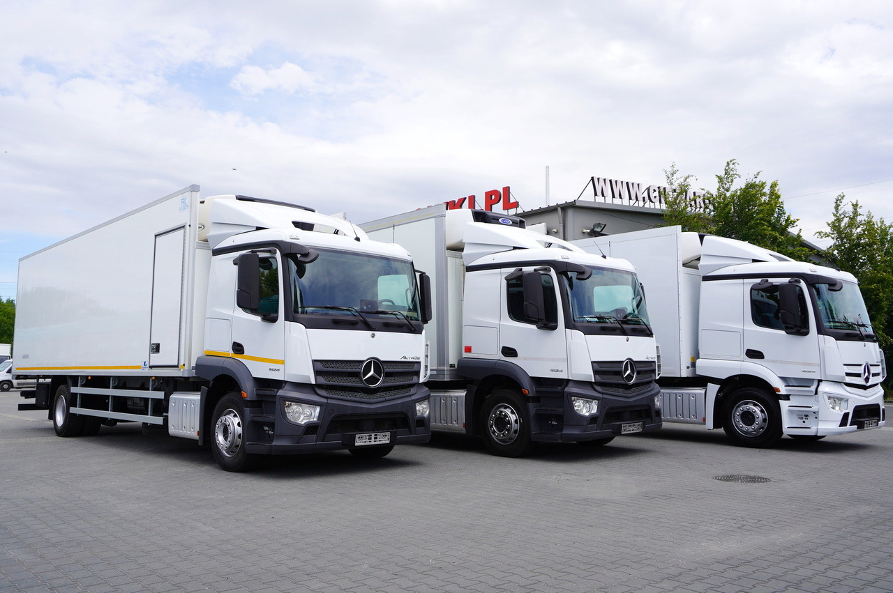 MERCEDES-BENZ Actros 1824 / Refrigerator 22 EPAL / Carrier Supra 1250 / Sleeping cabin / 3 units - Kylbil lastbil: bild 3 MERCEDES-BENZ Actros 1824 / Refrigerator 22 EPAL / Carrier Supra 1250 / Sleeping cabin / 3 units - Kylbil lastbil: bild 3