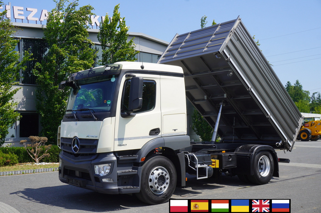 MERCEDES-BENZ Actros 1840 / New 3-side tipper 10 EPAL / Diff. lock / Load cap 10 t - Tippbil lastbil: bild 1 MERCEDES-BENZ Actros 1840 / New 3-side tipper 10 EPAL / Diff. lock / Load cap 10 t - Tippbil lastbil: bild 1