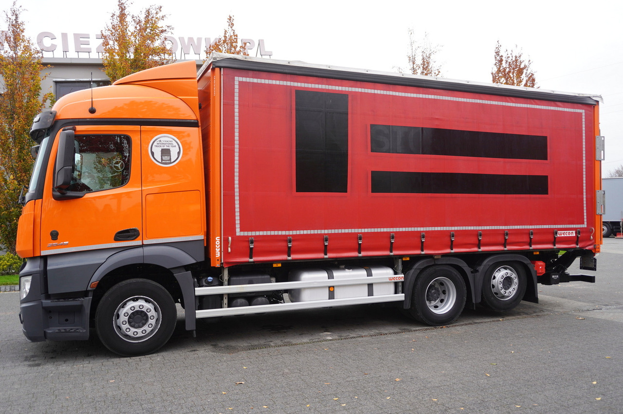 MERCEDES-BENZ Actros 2545 6×2 MP5 / FULL ADR / Curtainsider 17 EPAL - Kapellbil: bild 3 MERCEDES-BENZ Actros 2545 6×2 MP5 / FULL ADR / Curtainsider 17 EPAL - Kapellbil: bild 3