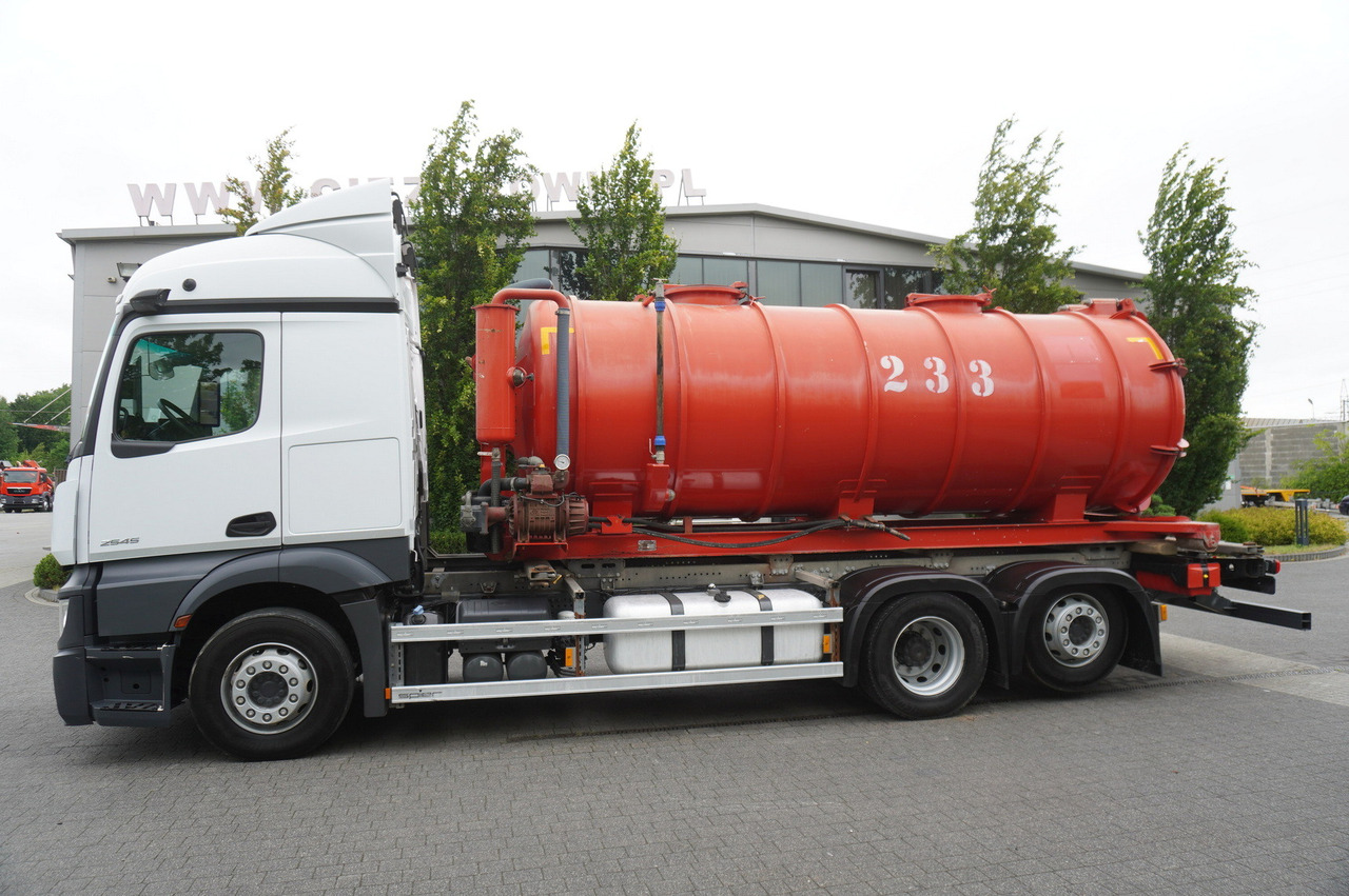 MERCEDES-BENZ Actros 2545 6 × 2 MP5 / NEW septic barrel 13000 L - Tankbil: bild 2 MERCEDES-BENZ Actros 2545 6 × 2 MP5 / NEW septic barrel 13000 L - Tankbil: bild 2