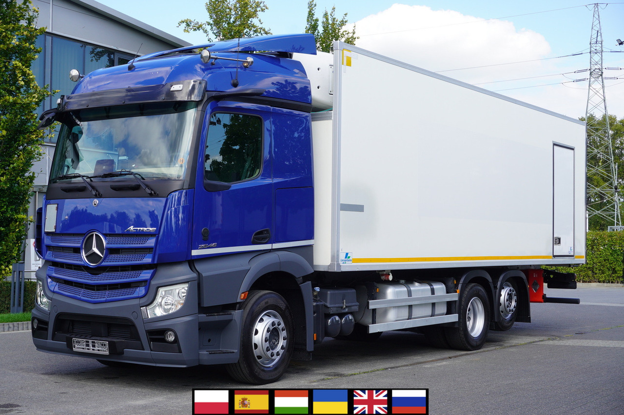 MERCEDES-BENZ Actros 2546 / Lecapitaine refrigerator 20 EPAL / Multitemperature / Carrier Supra 1150 MT - Kylbil lastbil: bild 1 MERCEDES-BENZ Actros 2546 / Lecapitaine refrigerator 20 EPAL / Multitemperature / Carrier Supra 1150 MT - Kylbil lastbil: bild 1