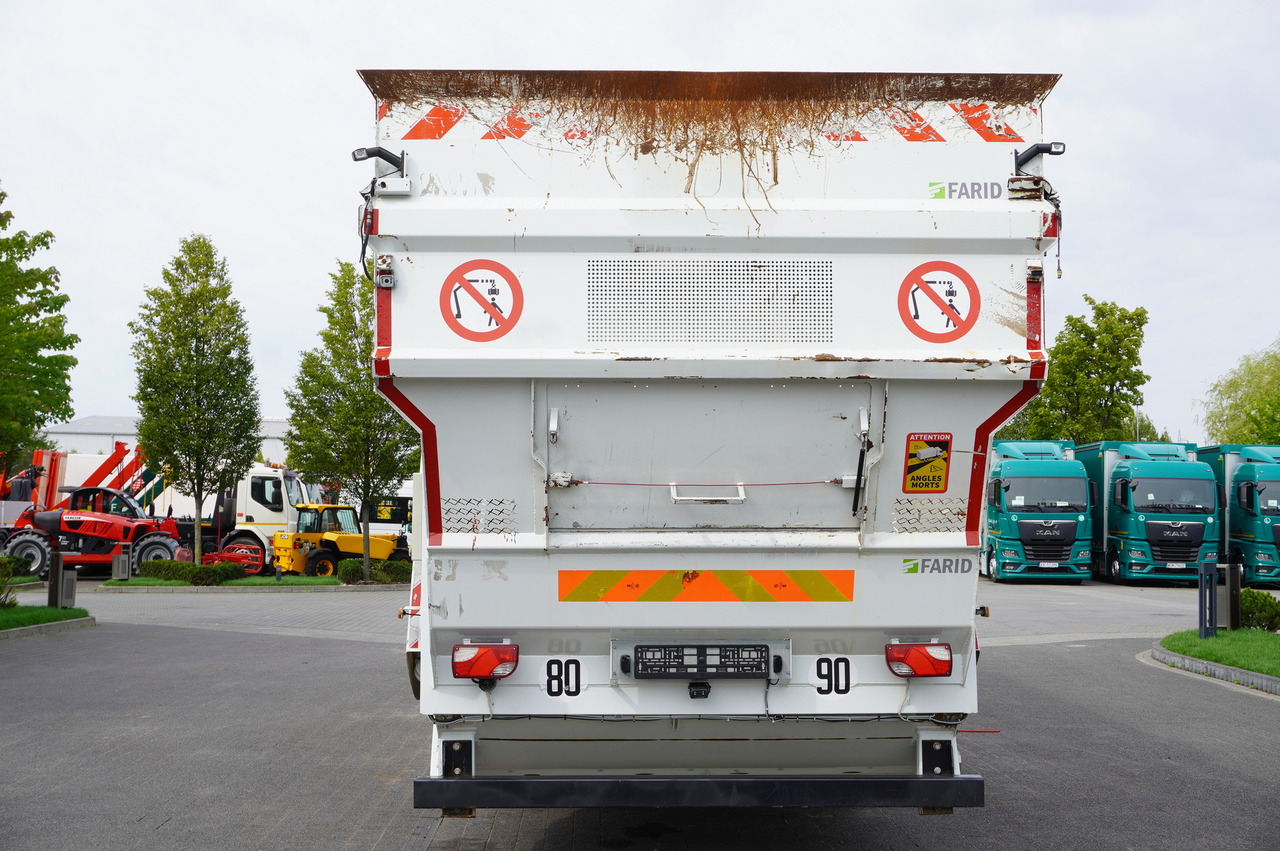 MERCEDES-BENZ Antos 3240 8x2 / Tajfun 5T crane / Farid Industries garbage truck/ 3 steered axles - Kranbil: bild 5 MERCEDES-BENZ Antos 3240 8x2 / Tajfun 5T crane / Farid Industries garbage truck/ 3 steered axles - Kranbil: bild 5