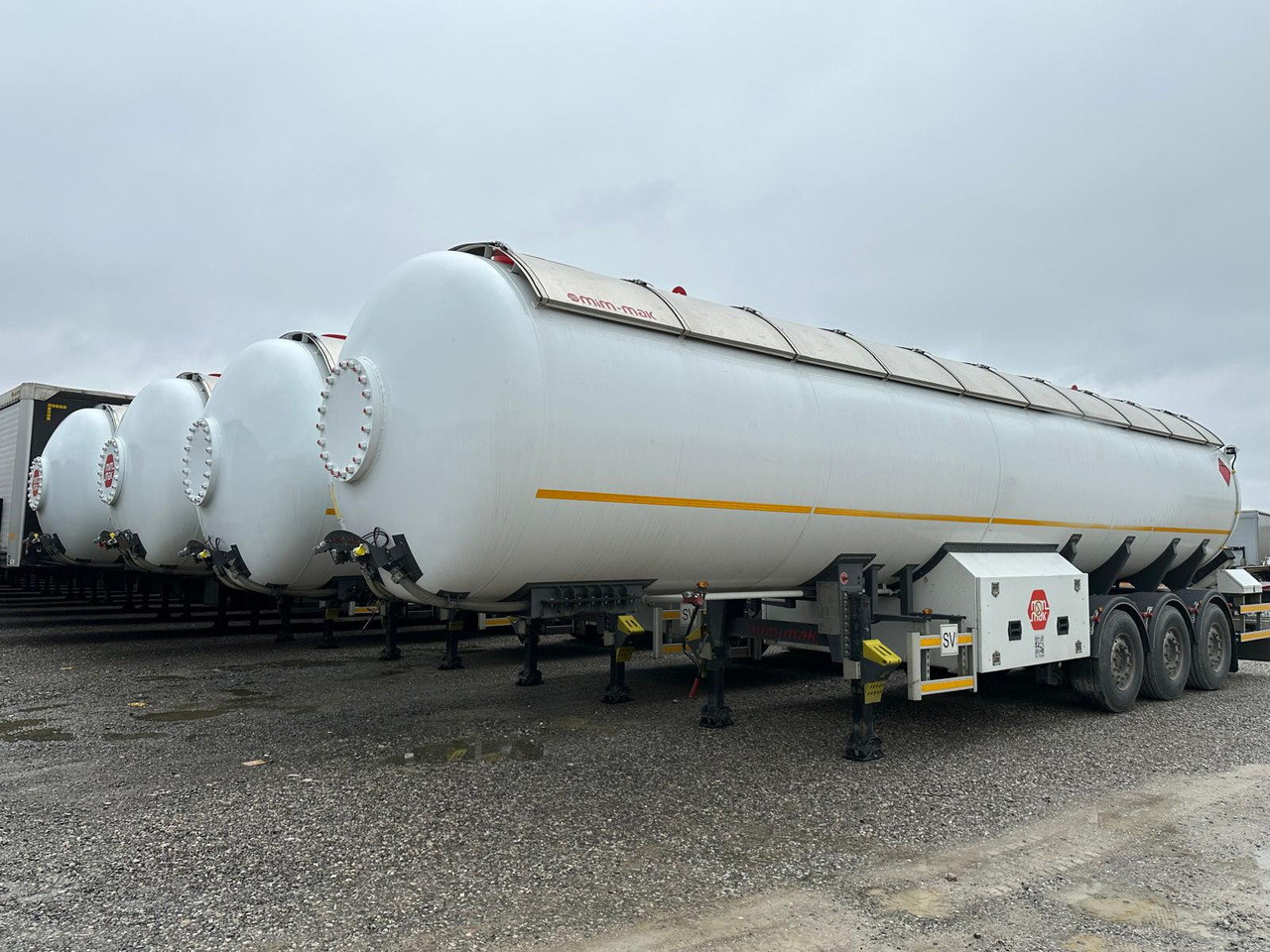 MIMMAK Gas tank semi-trailer MM312 / 2024 / 4 units - Tanktrailer: bild 2 MIMMAK Gas tank semi-trailer MM312 / 2024 / 4 units - Tanktrailer: bild 2