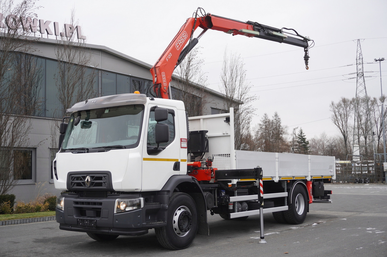 RENAULT C280 DTI 8 / FASSI crane 5.6 T / 560 MTH / Remote control / Rotator / Flatbed 15 EPAL - Kranbil: bild 2 RENAULT C280 DTI 8 / FASSI crane 5.6 T / 560 MTH / Remote control / Rotator / Flatbed 15 EPAL - Kranbil: bild 2