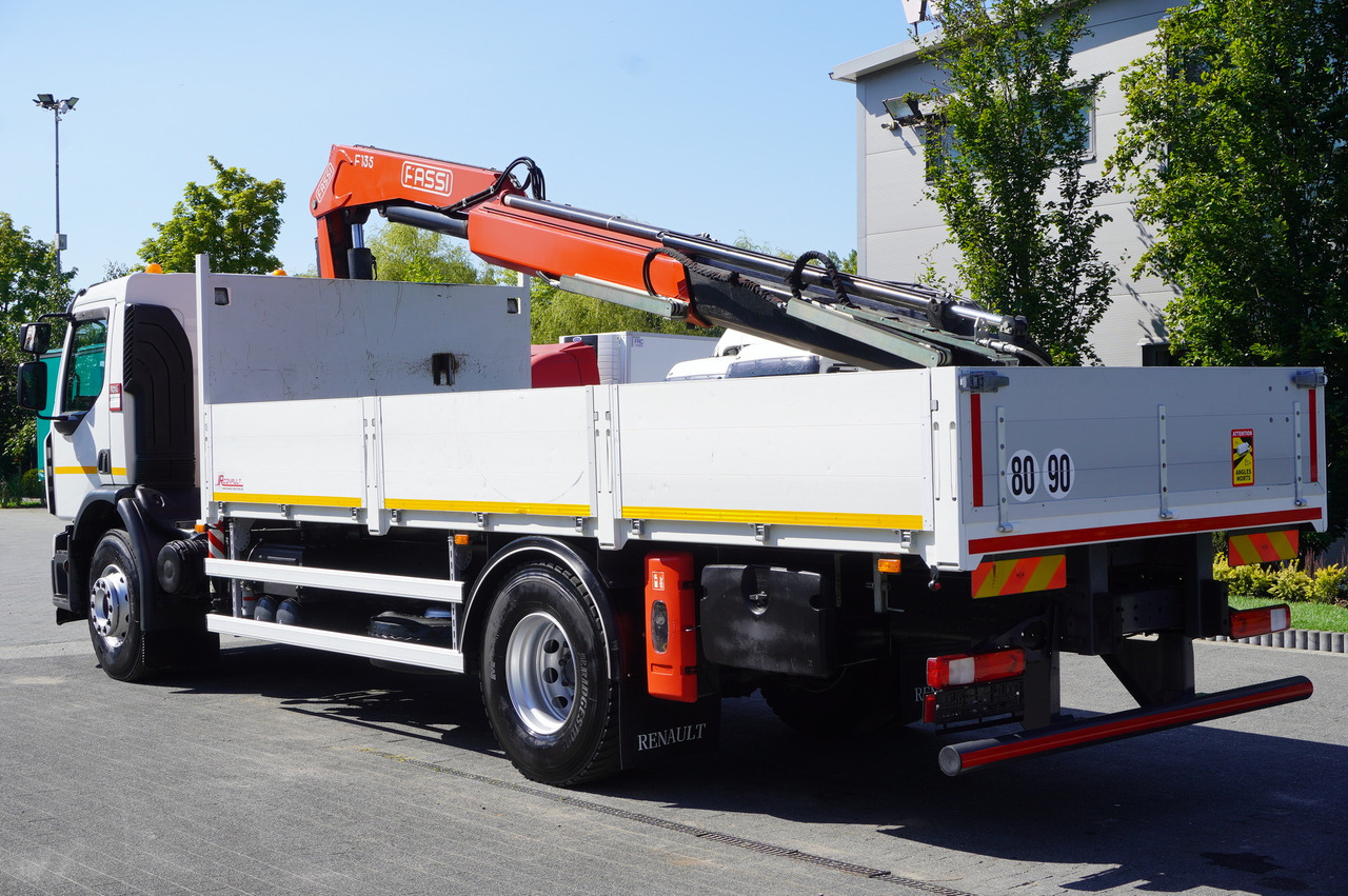 RENAULT C280 DTI 8 / FASSI crane 5.6 T / range 8 m / Flatbed 15 EPAL - Flakbil, Kranbil: bild 3 RENAULT C280 DTI 8 / FASSI crane 5.6 T / range 8 m / Flatbed 15 EPAL - Flakbil, Kranbil: bild 3