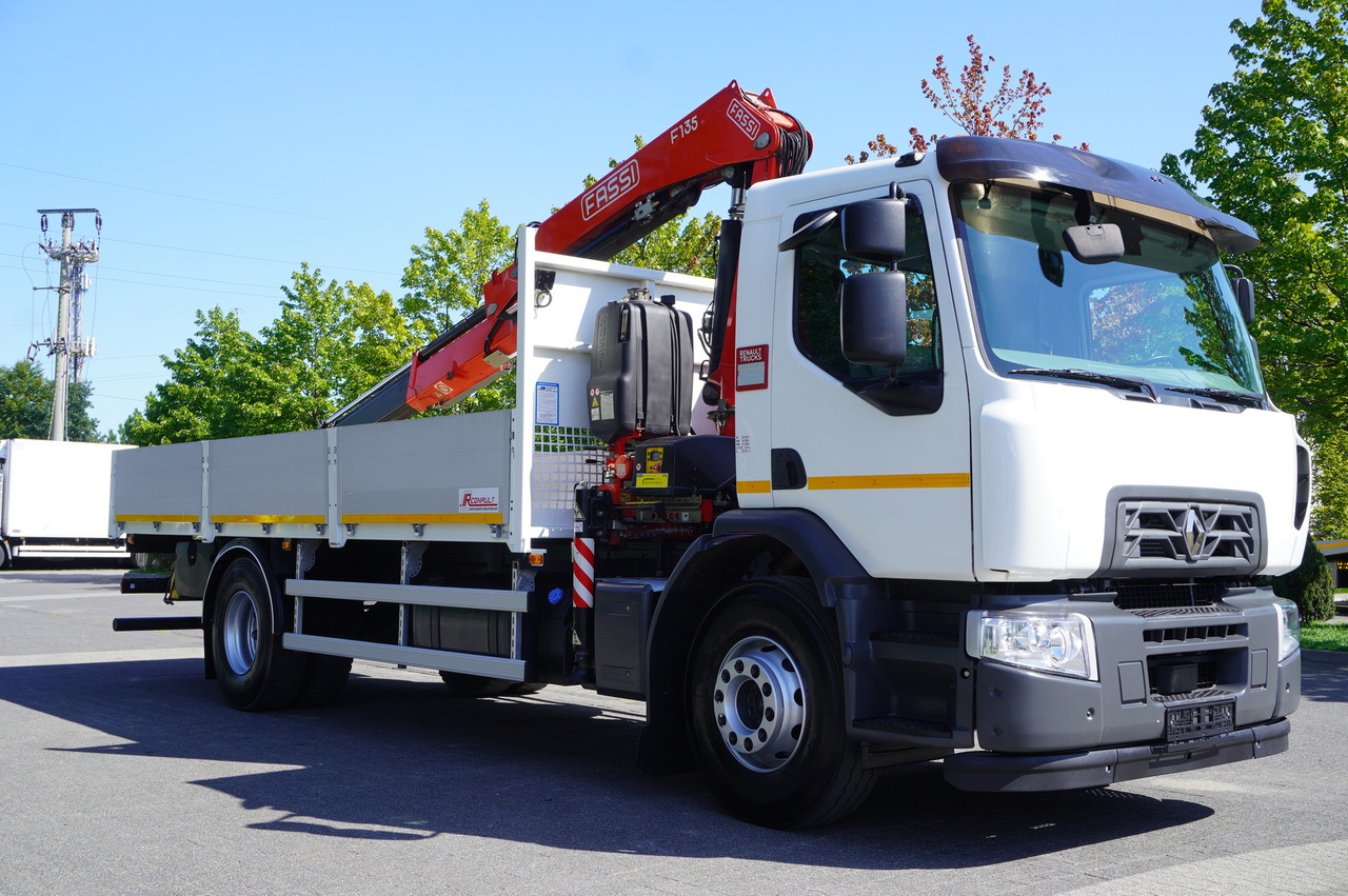 RENAULT C280 DTI 8 / FASSI crane 5.6 T / range 8 m / Flatbed 15 EPAL - Kranbil: bild 5 RENAULT C280 DTI 8 / FASSI crane 5.6 T / range 8 m / Flatbed 15 EPAL - Kranbil: bild 5