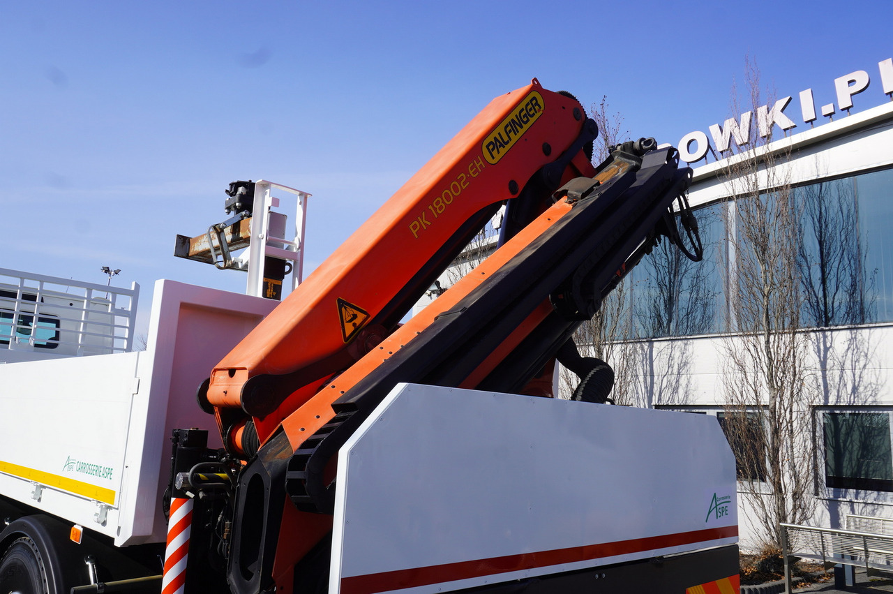 Flakbil, Kranbil RENAULT C380 / 6x4 / HDS Palfinger PK 18002-EH 6000 kg: bild 20