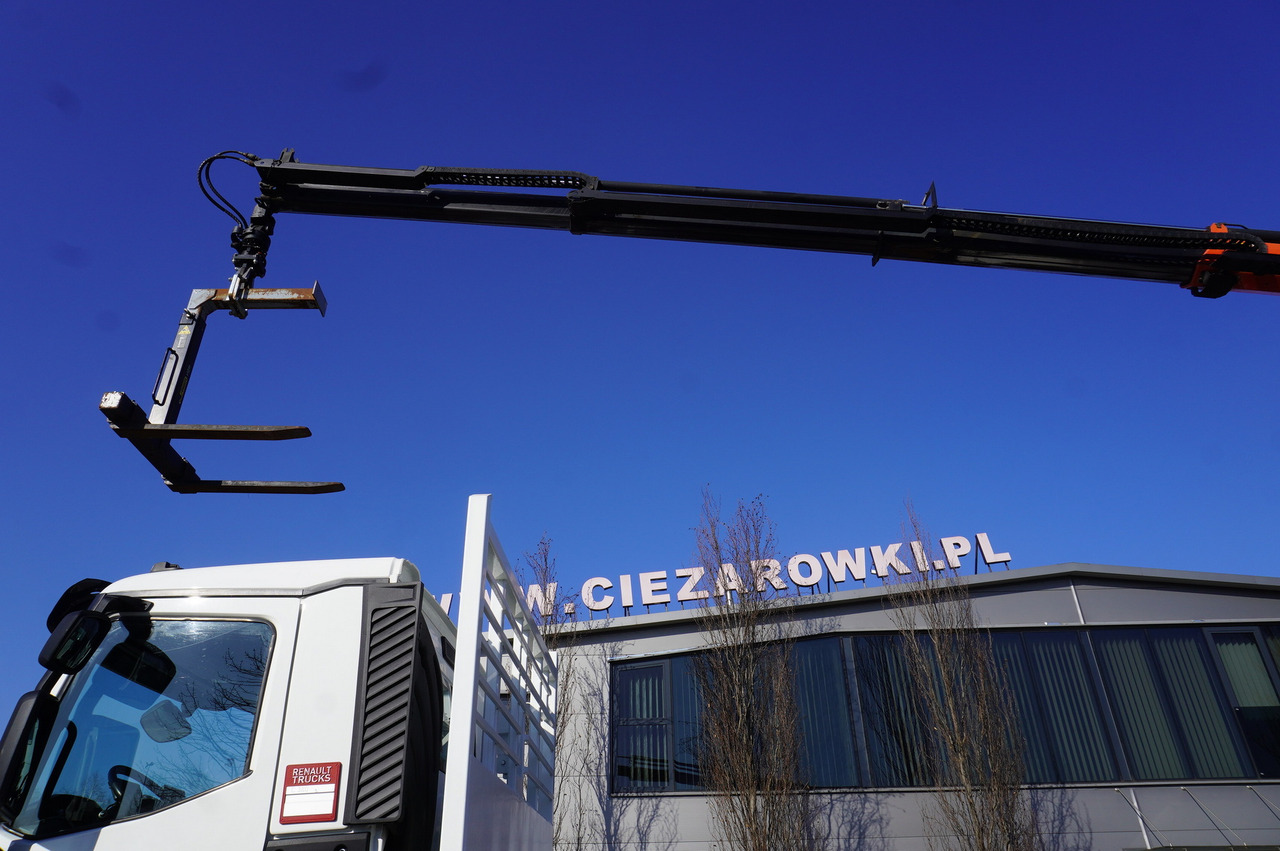 Flakbil, Kranbil RENAULT C380 / 6x4 / HDS Palfinger PK 18002-EH 6000 kg: bild 19