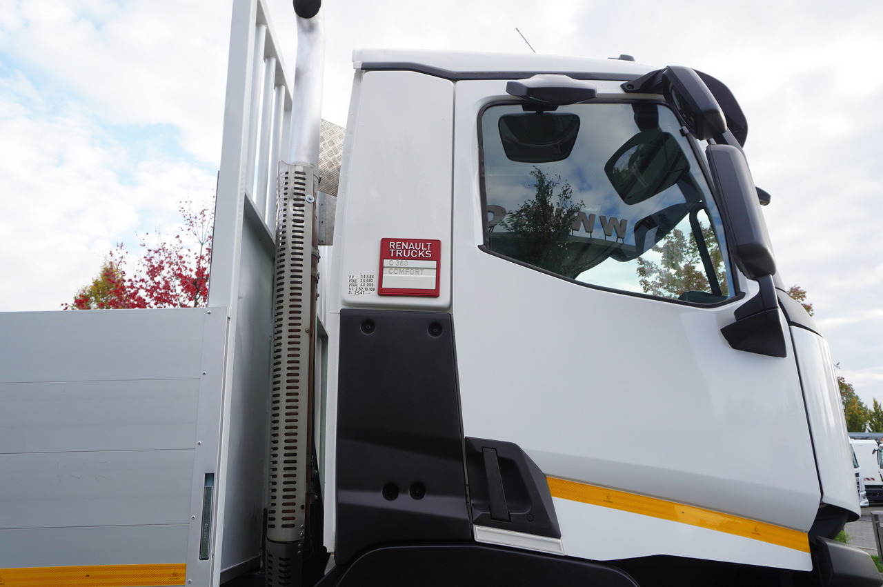 Flakbil, Kranbil RENAULT C380 Comfort 6x4 / Atlas 172.3E crane / Range 12.3 m / capacity 6.1 t / Flatbed 17 EPAL: bild 18