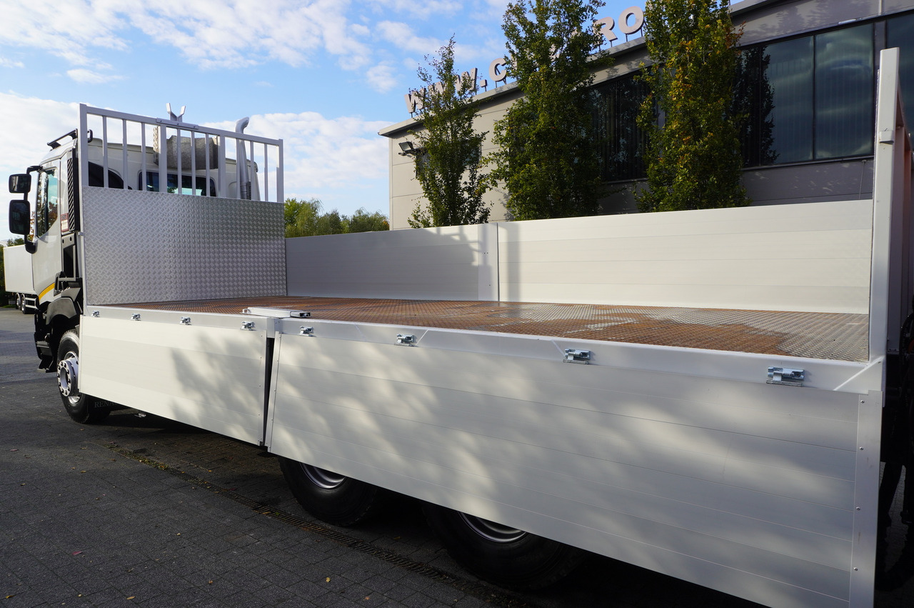 Flakbil, Kranbil RENAULT C380 Comfort 6x4 / Atlas 172.3E crane / Range 12.3 m / capacity 6.1 t / Flatbed 17 EPAL: bild 14