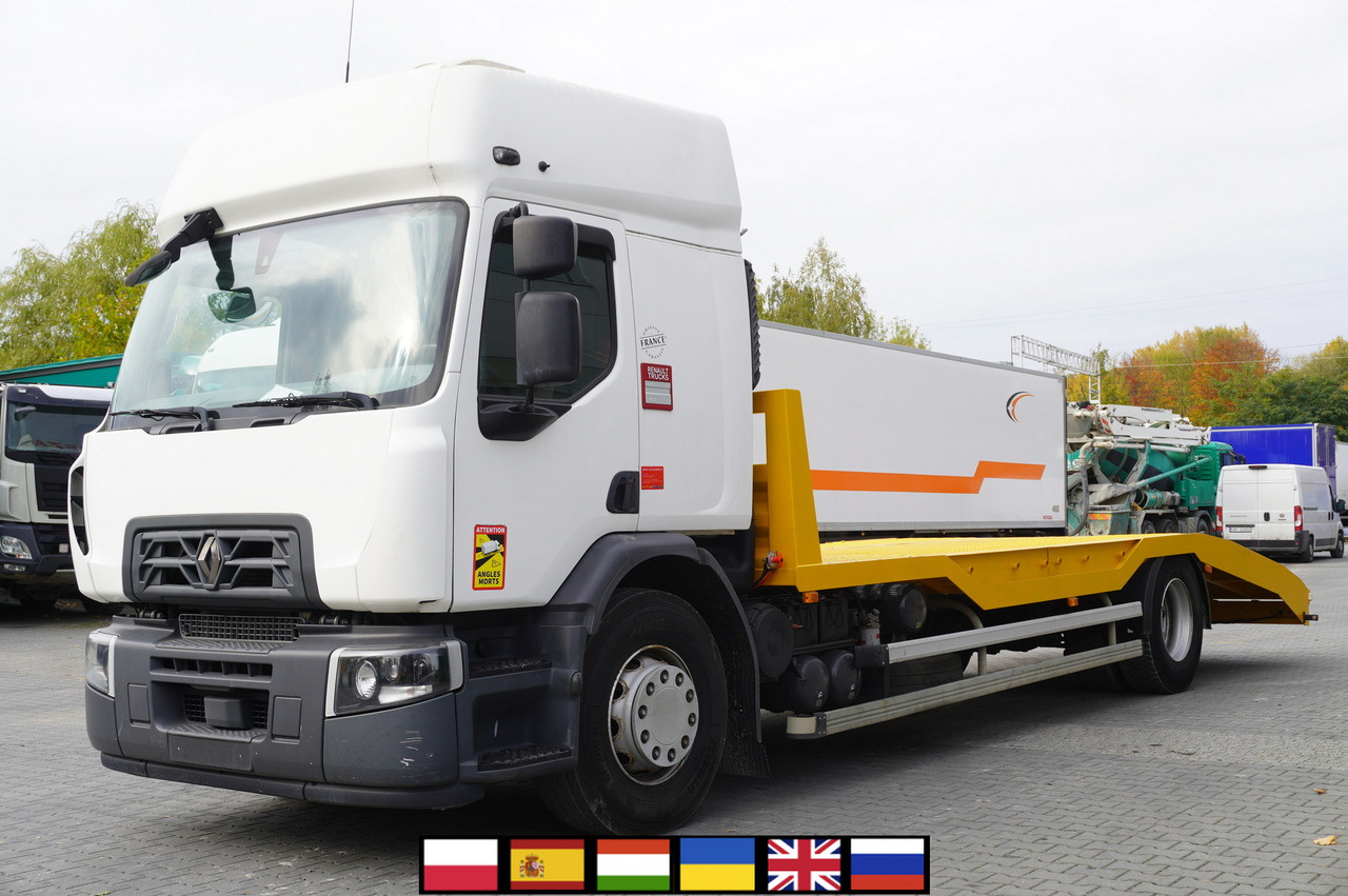RENAULT D19 Wide Glob / 7.8 m NEW tow truck / 280 tho. km - Bärgningsbil: bild 1 RENAULT D19 Wide Glob / 7.8 m NEW tow truck / 280 tho. km - Bärgningsbil: bild 1