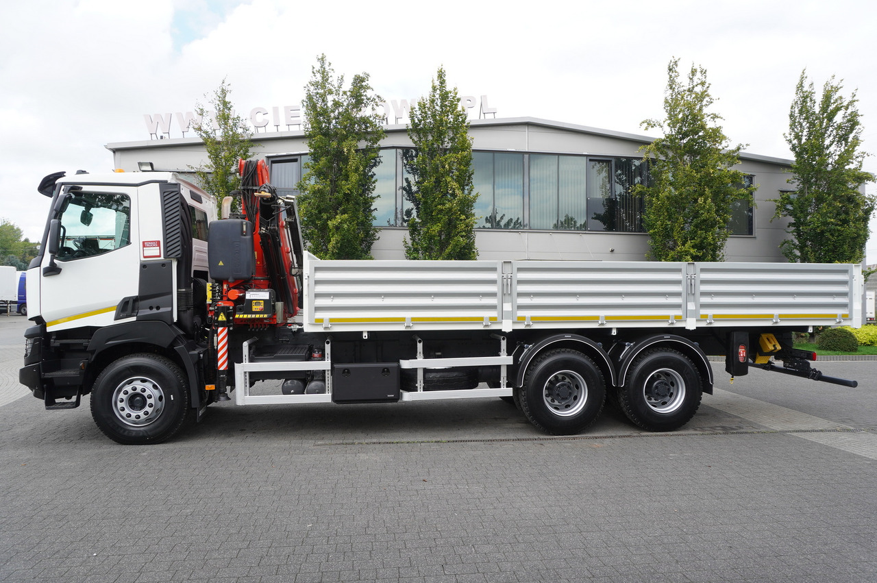 RENAULT K380 6×4 / FASSI F175 crane 7.85 t / 120 thousand km! / 2-sided tipper - Kranbil: bild 5 RENAULT K380 6×4 / FASSI F175 crane 7.85 t / 120 thousand km! / 2-sided tipper - Kranbil: bild 5