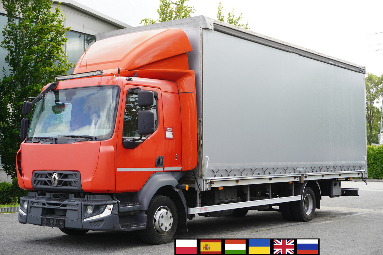 Kapellbil RENAULT Midlum 12.245 / dropside / sleeper / 18 pallets: bild 1