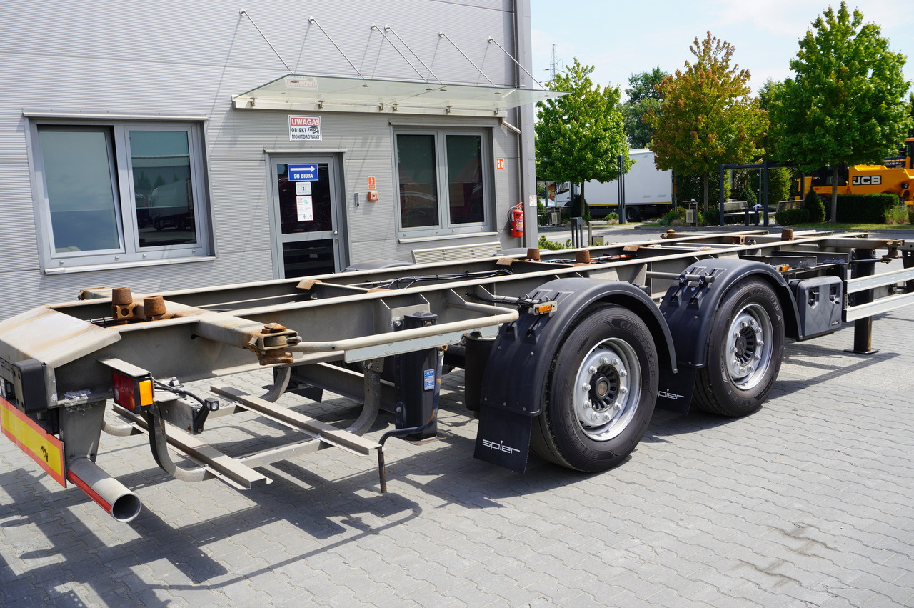SPIER Trailer ZWL 290 BDF / 18 t - Chassi trailer: bild 1 SPIER Trailer ZWL 290 BDF / 18 t - Chassi trailer: bild 1