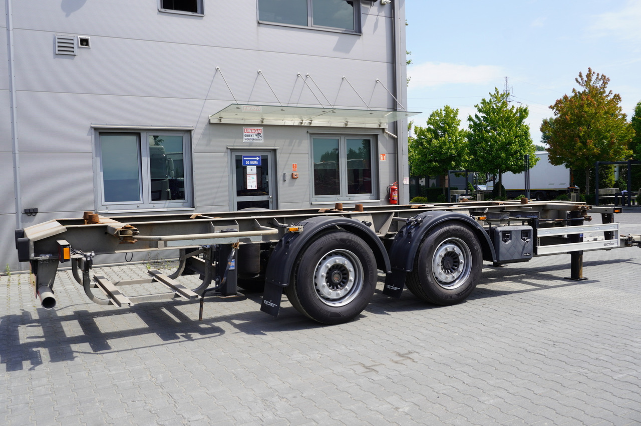SPIER Trailer ZWL 290 BDF / 18 t - Chassi trailer: bild 2 SPIER Trailer ZWL 290 BDF / 18 t - Chassi trailer: bild 2