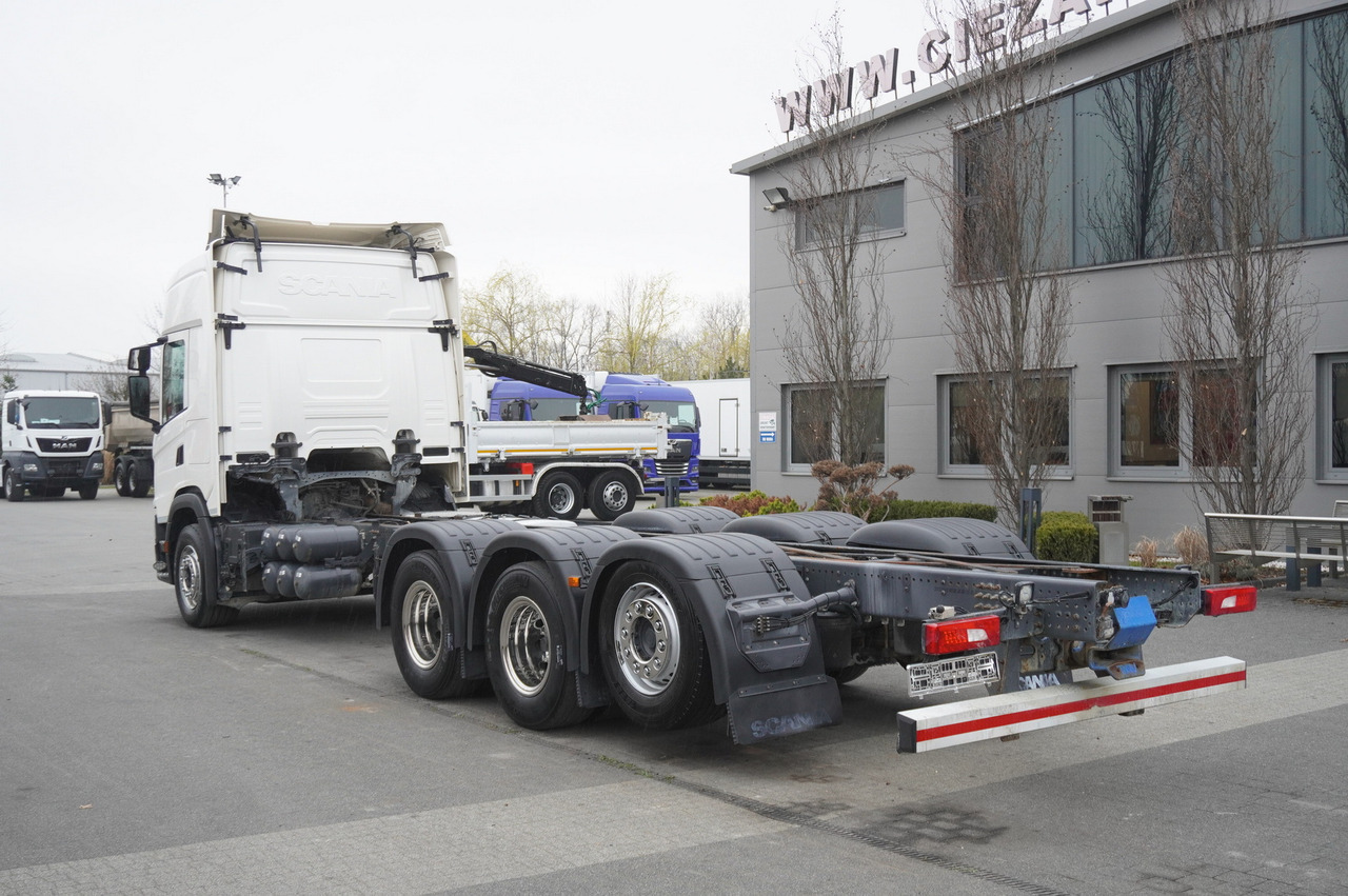 Scania G540 8x4 / Chassis 8.7 m / Steered axle / 2021 - Chassi lastbil: bild 4 Scania G540 8x4 / Chassis 8.7 m / Steered axle / 2021 - Chassi lastbil: bild 4