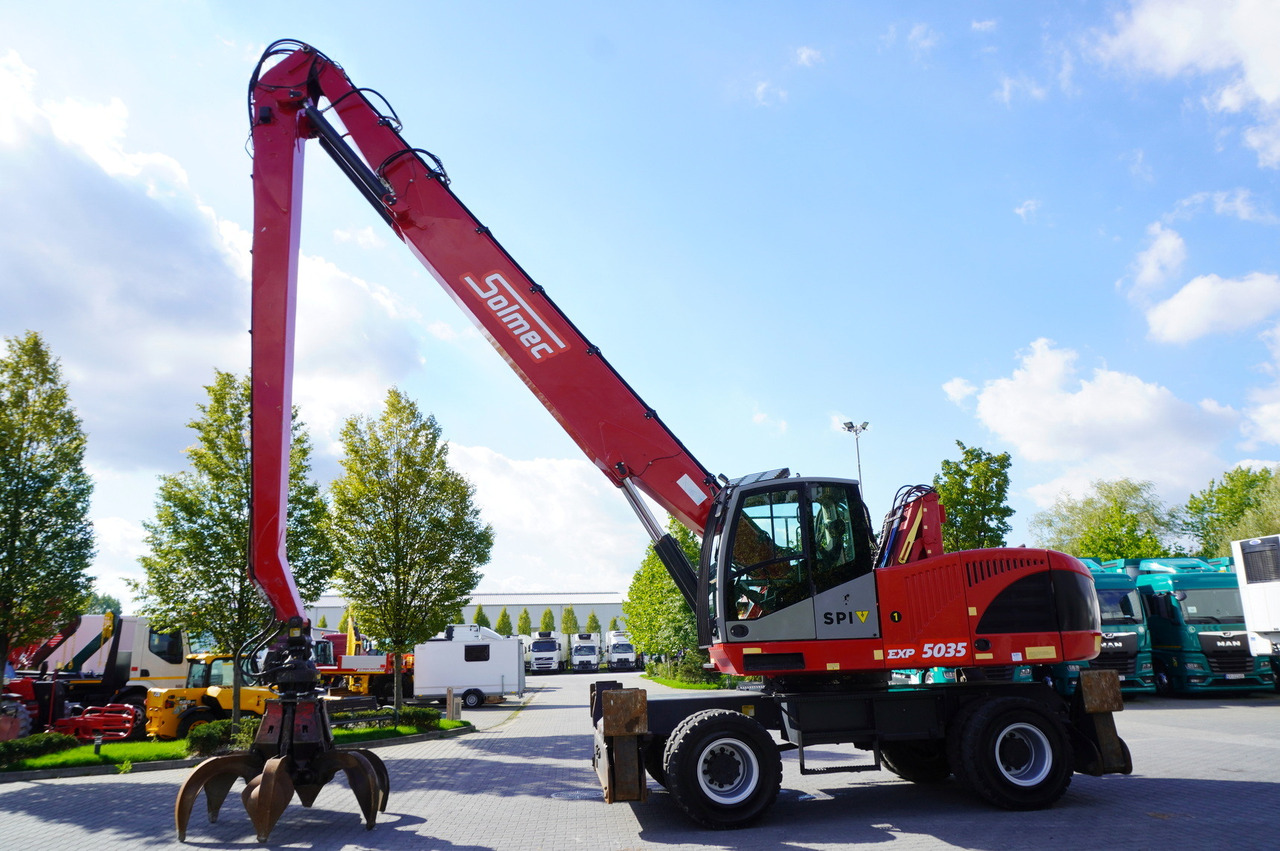 Solmec EXP 5035 / 6000 mth ! / 37t material handler - Grävmaskin på däck: bild 5 Solmec EXP 5035 / 6000 mth ! / 37t material handler - Grävmaskin på däck: bild 5