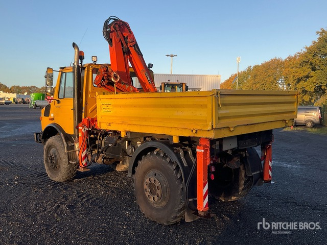 1994 Mercedes-Benz Unimog 427 4x4 Utility Truck - Flakbil, Kranbil: bild 3 1994 Mercedes-Benz Unimog 427 4x4 Utility Truck - Flakbil, Kranbil: bild 3