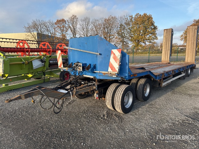 2001 Langendorf TUE 32 Lowboy Trailer - Låg lastare trailer: bild 1 2001 Langendorf TUE 32 Lowboy Trailer - Låg lastare trailer: bild 1