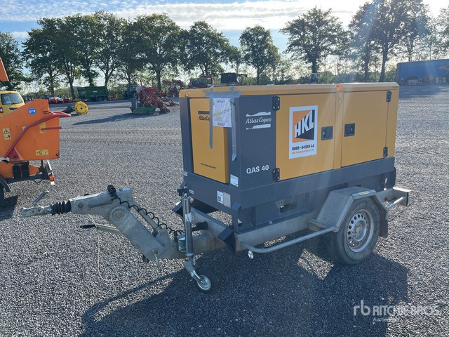 2014 Atlas Copco QAS40 40 kVA Generator Set - Elgenerator: bild 1 2014 Atlas Copco QAS40 40 kVA Generator Set - Elgenerator: bild 1