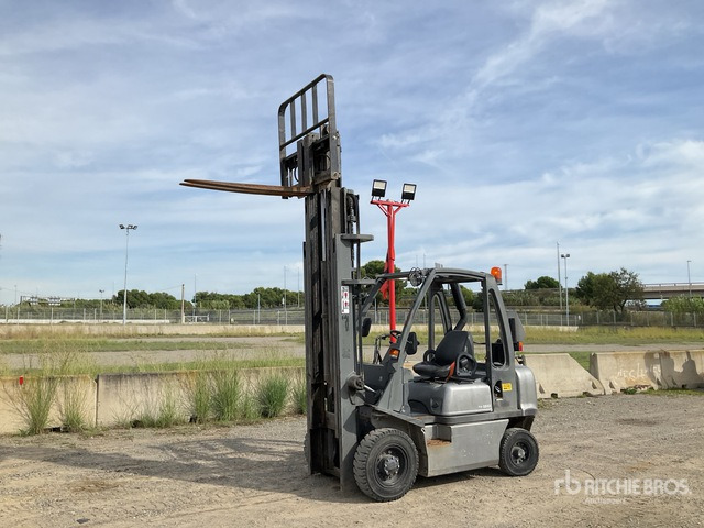 2007 Nissan FD02A25Q 2500 kg Forklift - Dieseltruck: bild 1 2007 Nissan FD02A25Q 2500 kg Forklift - Dieseltruck: bild 1
