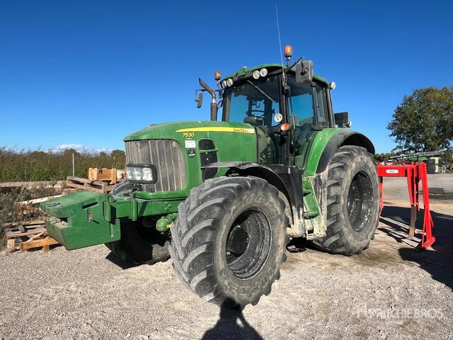 2008 John Deere 7530 4WD Tractor - Traktor: bild 1 2008 John Deere 7530 4WD Tractor - Traktor: bild 1