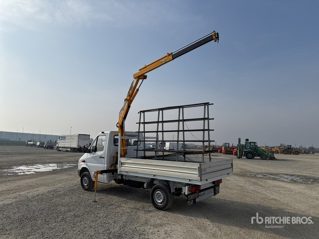 1997 Mercedes-Benz 312DT 1996 Nuova Copma C165/1 890 kg on Flatbed Truck with Crane - Flakbil: bild 2 1997 Mercedes-Benz 312DT 1996 Nuova Copma C165/1 890 kg on Flatbed Truck with Crane - Flakbil: bild 2