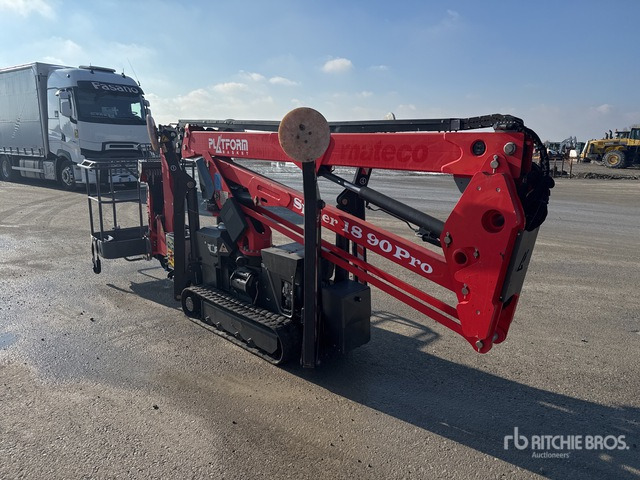 2018 Platform Basket Spider 18.9 Crawler Articulating Boom Lift - Bomlift: bild 2 2018 Platform Basket Spider 18.9 Crawler Articulating Boom Lift - Bomlift: bild 2