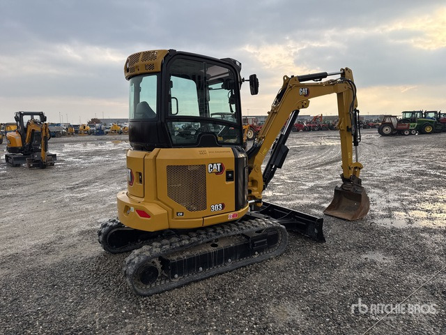 2024 Cat 303 CR Mini Excavator: <6.6t - Minigrävmaskin: bild 3 2024 Cat 303 CR Mini Excavator: <6.6t - Minigrävmaskin: bild 3