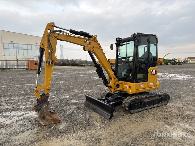 2024 Cat 303 CR Mini Excavator: <6.6t - Minigrävmaskin: bild 1 2024 Cat 303 CR Mini Excavator: <6.6t - Minigrävmaskin: bild 1