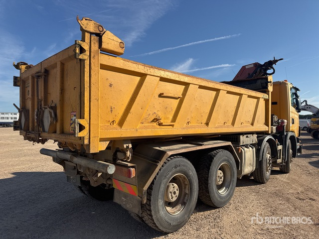 2009 Scania G420 2008 HMF 1720K2 3610 kg Articul ... Dump Truck with Crane - Tippbil lastbil, Kranbil: bild 3 2009 Scania G420 2008 HMF 1720K2 3610 kg Articul ... Dump Truck with Crane - Tippbil lastbil, Kranbil: bild 3