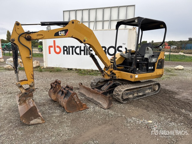 2010 Cat 302.5C Mini-Pelle Mini Excavator: <6.6t - Minigrävmaskin: bild 1 2010 Cat 302.5C Mini-Pelle Mini Excavator: <6.6t - Minigrävmaskin: bild 1