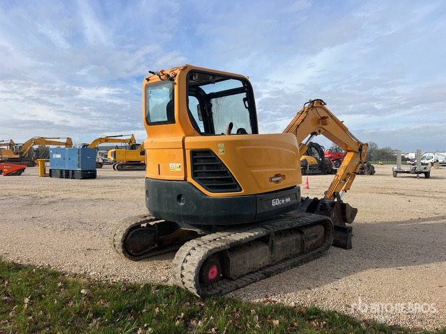 2017 Hyundai Robex 60CR-9A Mini-Pelle Mini Excavator: <6.6t - Minigrävmaskin: bild 3 2017 Hyundai Robex 60CR-9A Mini-Pelle Mini Excavator: <6.6t - Minigrävmaskin: bild 3