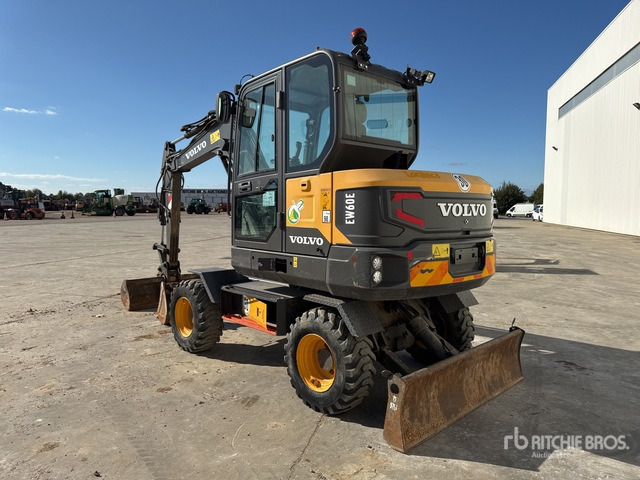 2019 Volvo EW60E Pelle Sur Pneus Wheel Excavator - Grävmaskin på däck: bild 3 2019 Volvo EW60E Pelle Sur Pneus Wheel Excavator - Grävmaskin på däck: bild 3