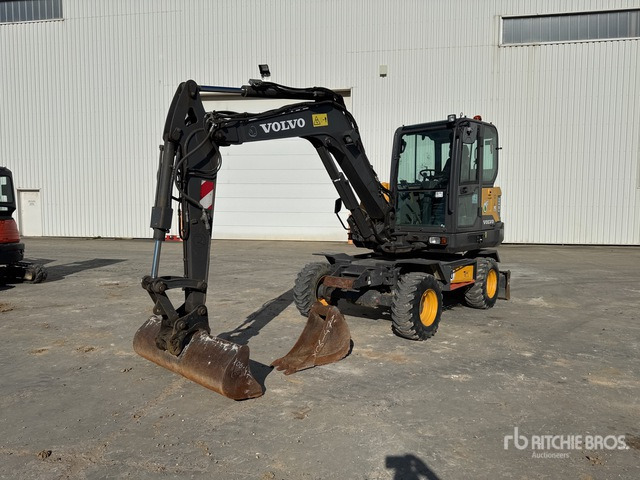 2019 Volvo EW60E Pelle Sur Pneus Wheel Excavator - Grävmaskin på däck: bild 2 2019 Volvo EW60E Pelle Sur Pneus Wheel Excavator - Grävmaskin på däck: bild 2