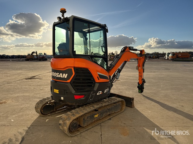 2020 Doosan DX27Z Mini-Pelle Mini Excavator: <6.6t - Minigrävmaskin: bild 3 2020 Doosan DX27Z Mini-Pelle Mini Excavator: <6.6t - Minigrävmaskin: bild 3