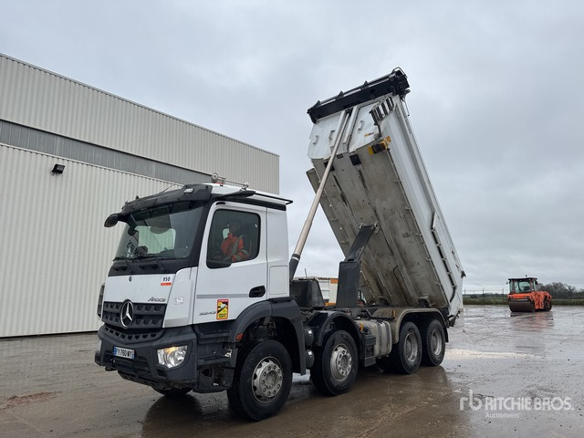 2021 Mercedes-Benz Arocs 3243 8x4 Camion Benne 8x4 Tri/A Dump Truck - Tippbil lastbil: bild 2 2021 Mercedes-Benz Arocs 3243 8x4 Camion Benne 8x4 Tri/A Dump Truck - Tippbil lastbil: bild 2