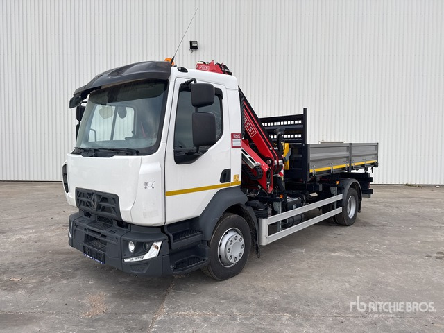 2024 Renault D210 2022 Fassi F90B 1.22E Dynamic 3 ... Dump Truck with Crane - Tippbil lastbil, Kranbil: bild 2 2024 Renault D210 2022 Fassi F90B 1.22E Dynamic 3 ... Dump Truck with Crane - Tippbil lastbil, Kranbil: bild 2