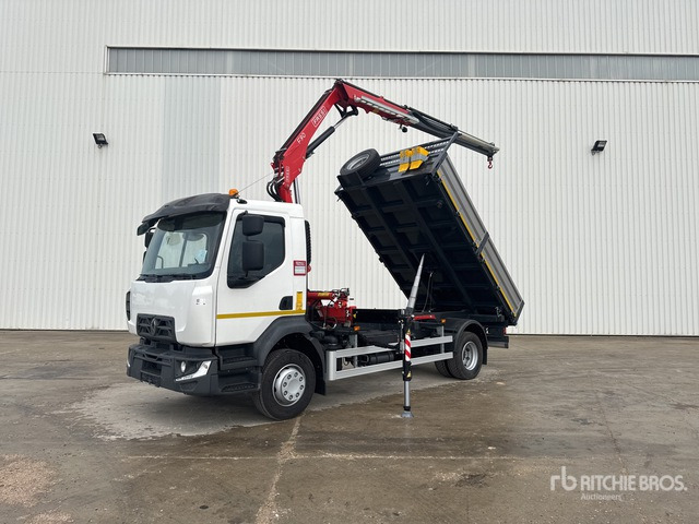 2024 Renault D210 2022 Fassi F90B.1.22E Dynamic o ... Dump Truck with Crane - Tippbil lastbil, Kranbil: bild 4 2024 Renault D210 2022 Fassi F90B.1.22E Dynamic o ... Dump Truck with Crane - Tippbil lastbil, Kranbil: bild 4