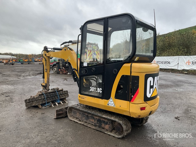 2011 Cat 301.8C Mini Excavator: <6.6t - Minigrävmaskin: bild 4 2011 Cat 301.8C Mini Excavator: <6.6t - Minigrävmaskin: bild 4