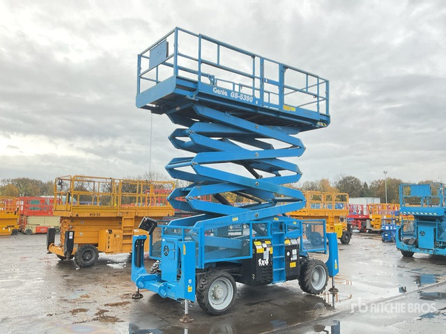 2014 Genie GS5390 4x4 Diesel Scissor Lift - Saxlift: bild 1 2014 Genie GS5390 4x4 Diesel Scissor Lift - Saxlift: bild 1