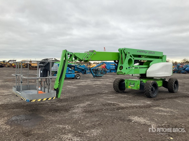 2015 Nifty-Lift HR28D 4WD Diesel Articulating Boom Lift - Bomlift: bild 3 2015 Nifty-Lift HR28D 4WD Diesel Articulating Boom Lift - Bomlift: bild 3