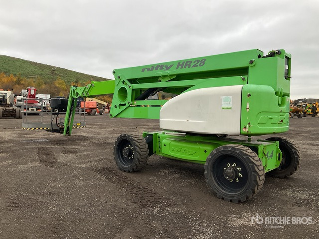 2015 Nifty-Lift HR28D 4WD Diesel Articulating Boom Lift - Bomlift: bild 4 2015 Nifty-Lift HR28D 4WD Diesel Articulating Boom Lift - Bomlift: bild 4