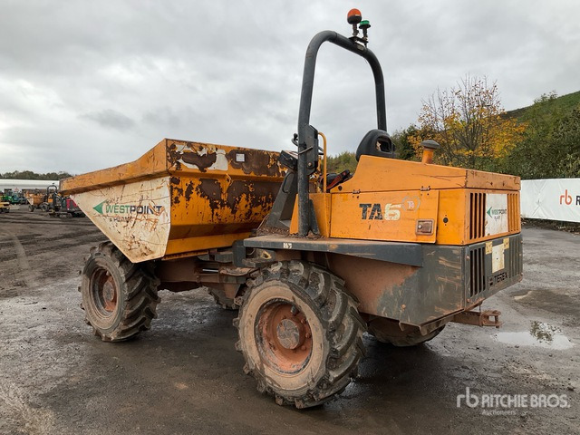2015 Terex TA6 6 ton 4x4 Dumper - Minitippbil: bild 4 2015 Terex TA6 6 ton 4x4 Dumper - Minitippbil: bild 4