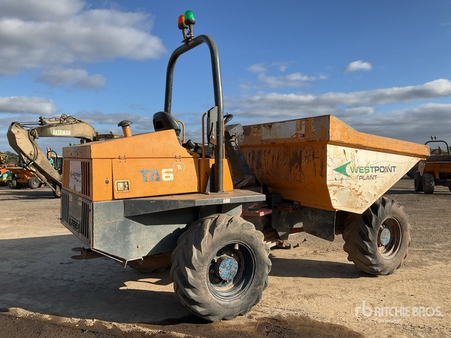 2015 Terex TA6 6 ton 4x4 Dumper - Minitippbil: bild 4 2015 Terex TA6 6 ton 4x4 Dumper - Minitippbil: bild 4